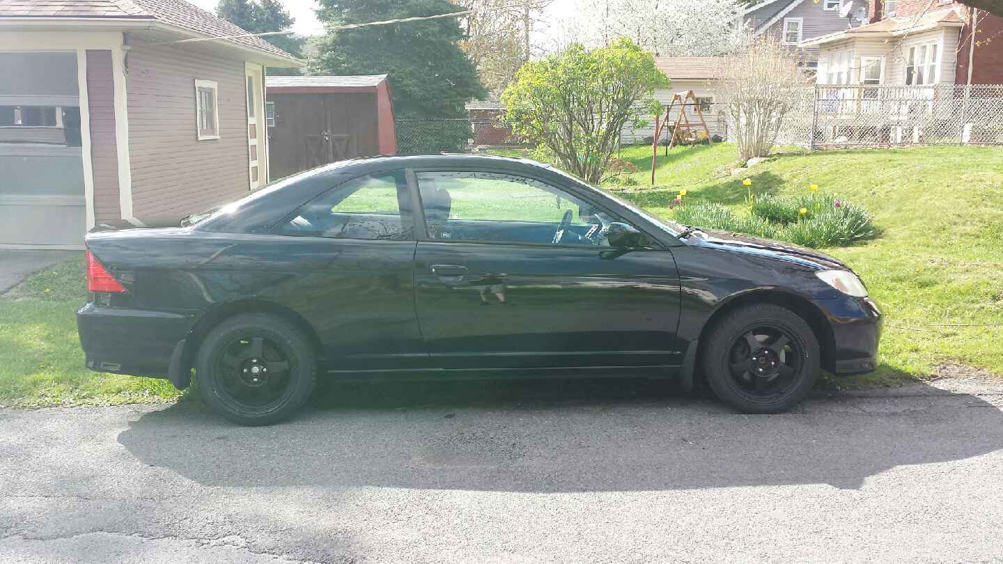 04 Honda civic coupe ex #2