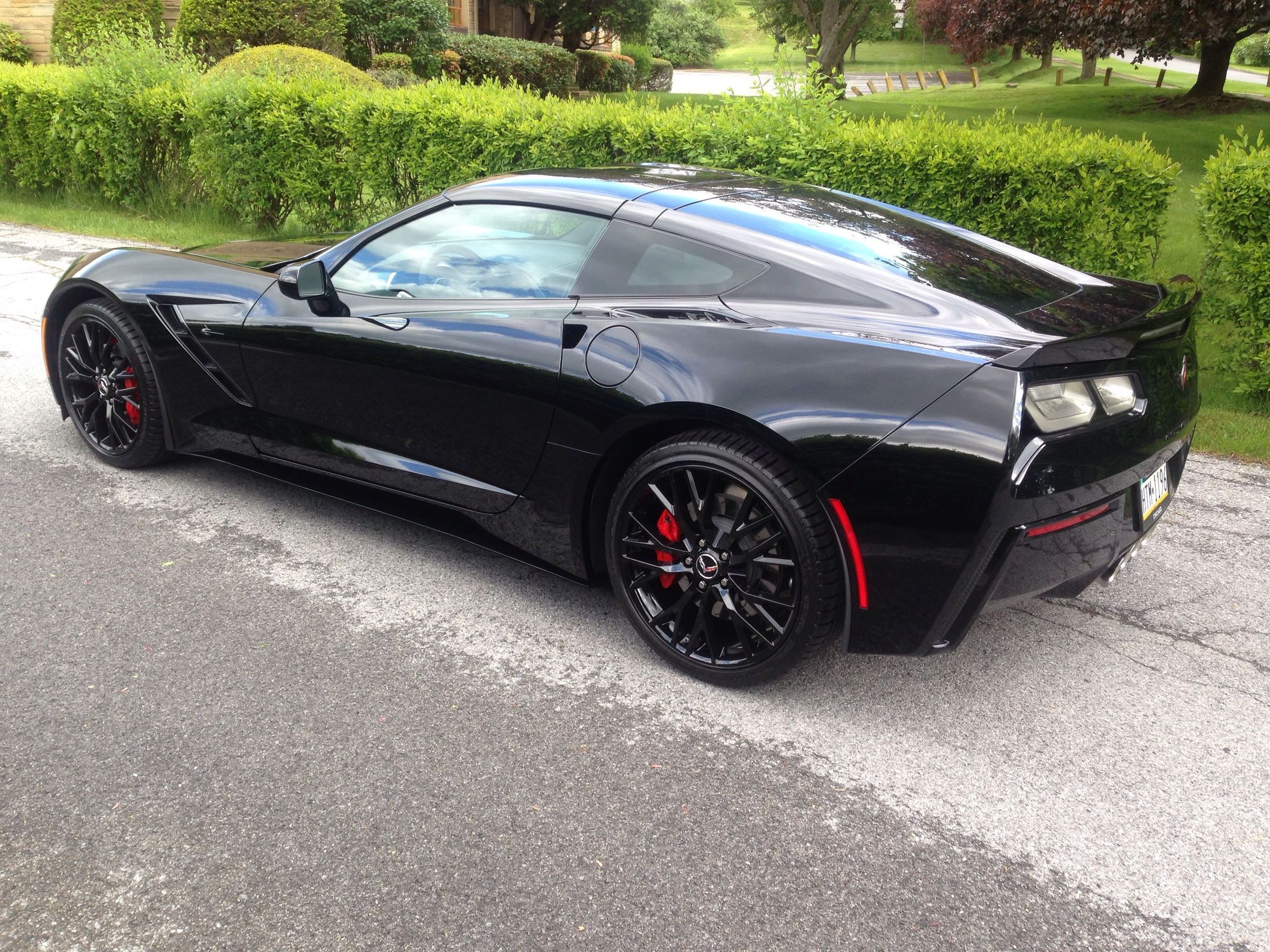 New Reproduction C7 Z06 wheels in gloss black w/ AS/3 tiresLOVE them