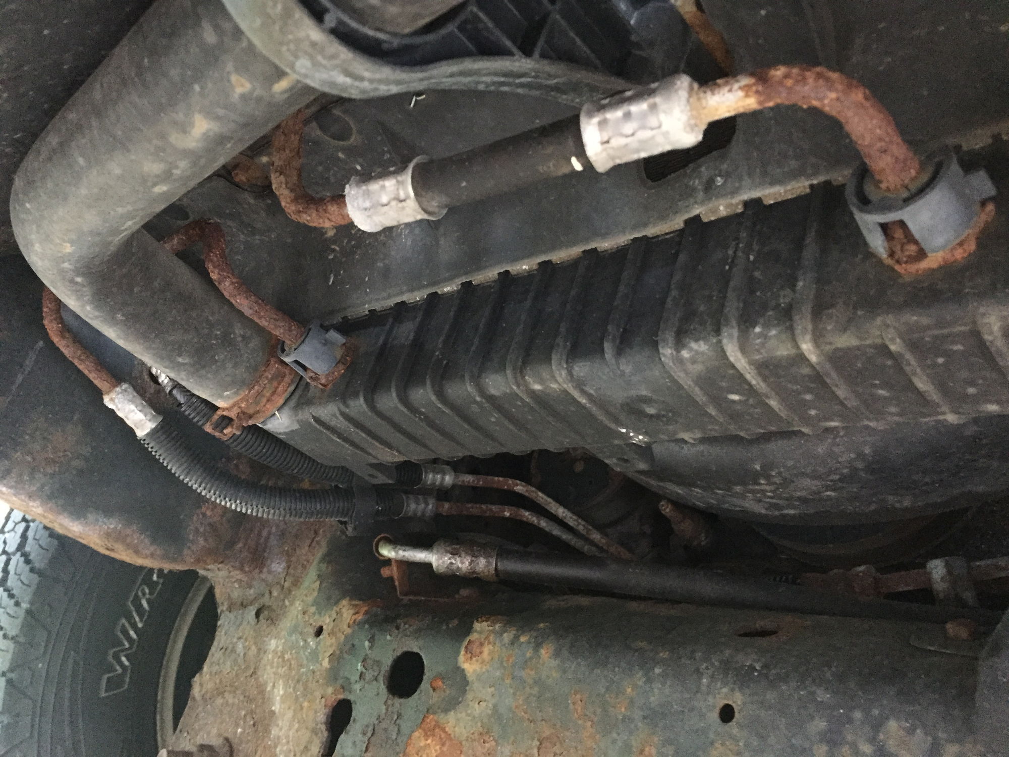 Identify Lines On Radiator - 2003 Expedition