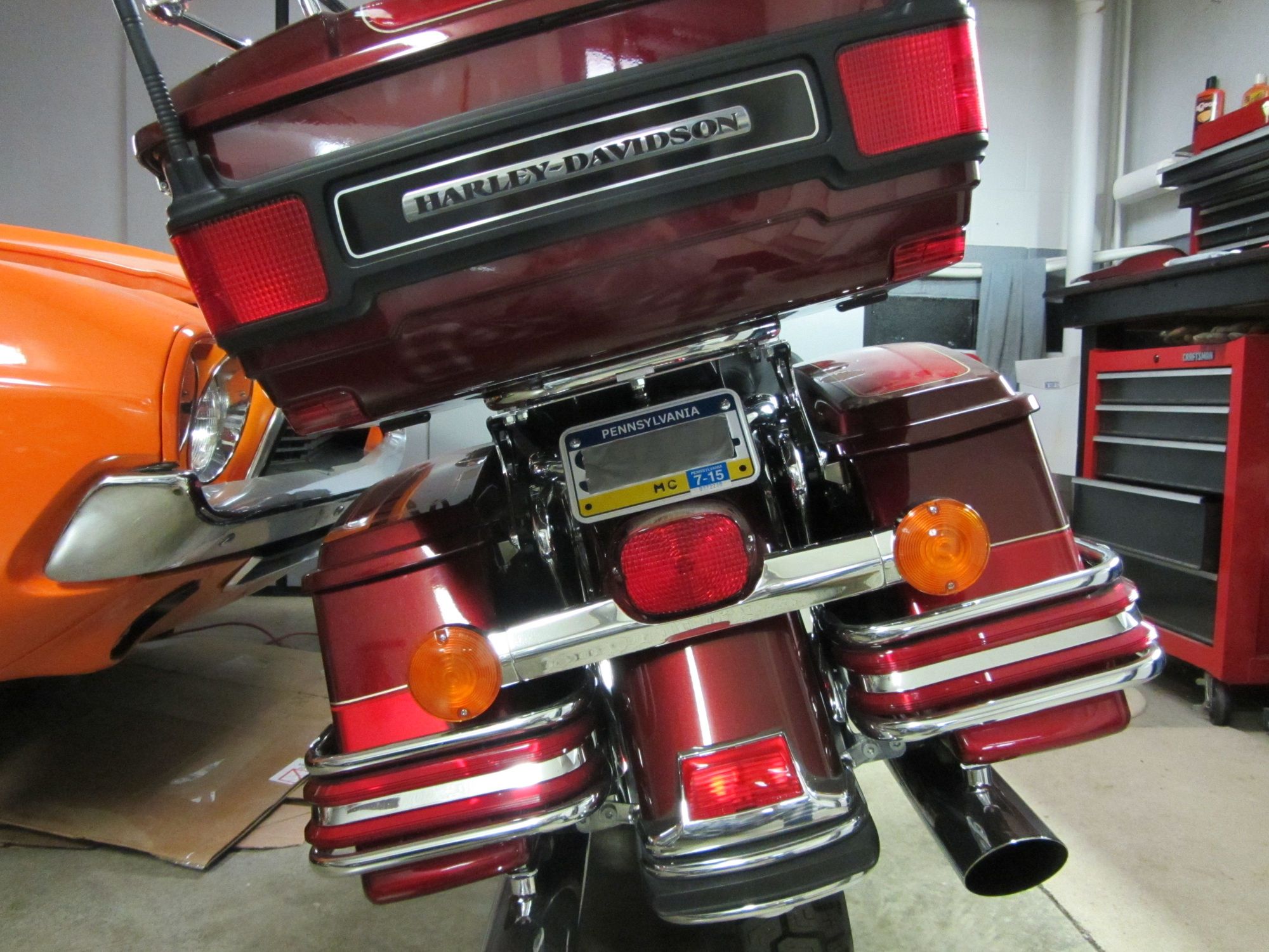 Relocate License Plate? Harley Davidson Forums