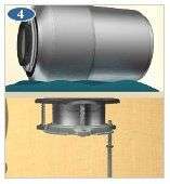 Disconnect the p-trap and the horizontal extension pipe using large channel-lock