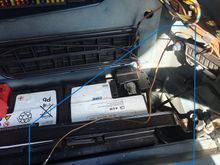 Image 2 - Shows the single red wire with a bare lead  