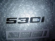 530i Emblem (Badge) change