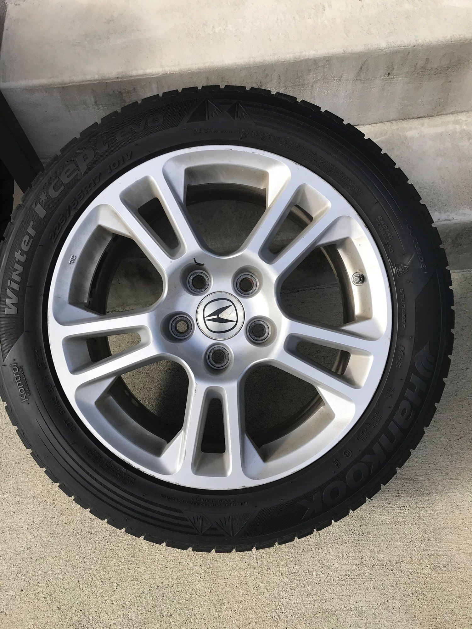 Wheels and Tires/Axles - SOLD: 09-14 TL winter wheel and tire combo $1000 cdn 5X120 - Used - 2009 to 2014 Acura TL - Vancouver, BC V3M2T6, Canada