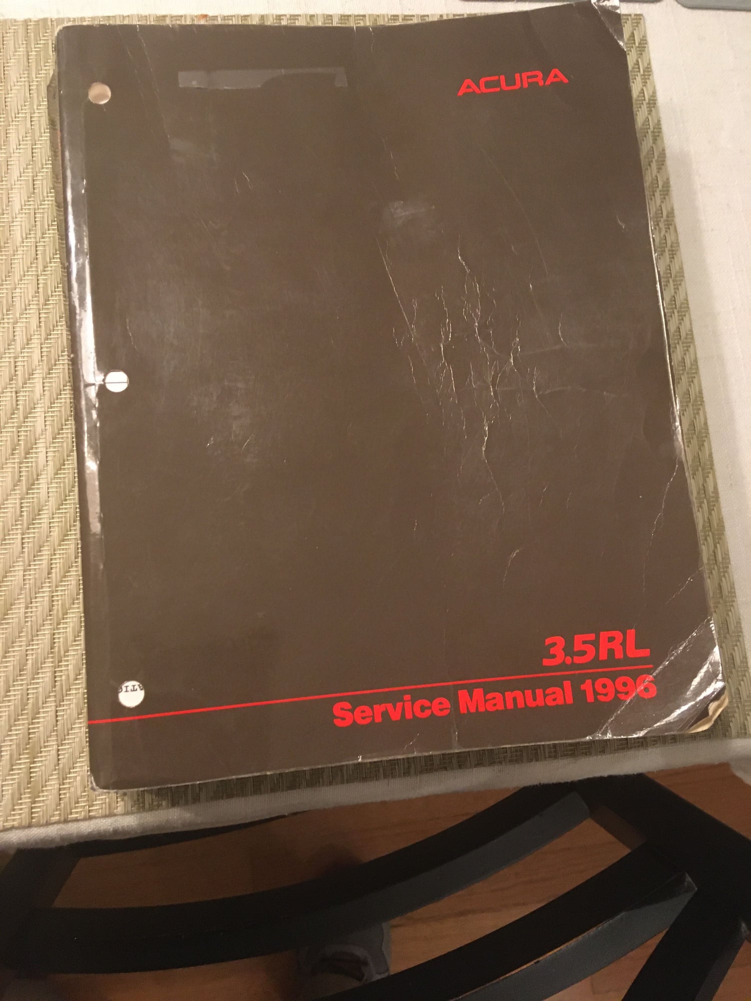 Miscellaneous - FS: 1996 3.5RL Service Manual (postage only) - Used - -1 to 2025  All Models - Pinehurst, NC 28374, United States
