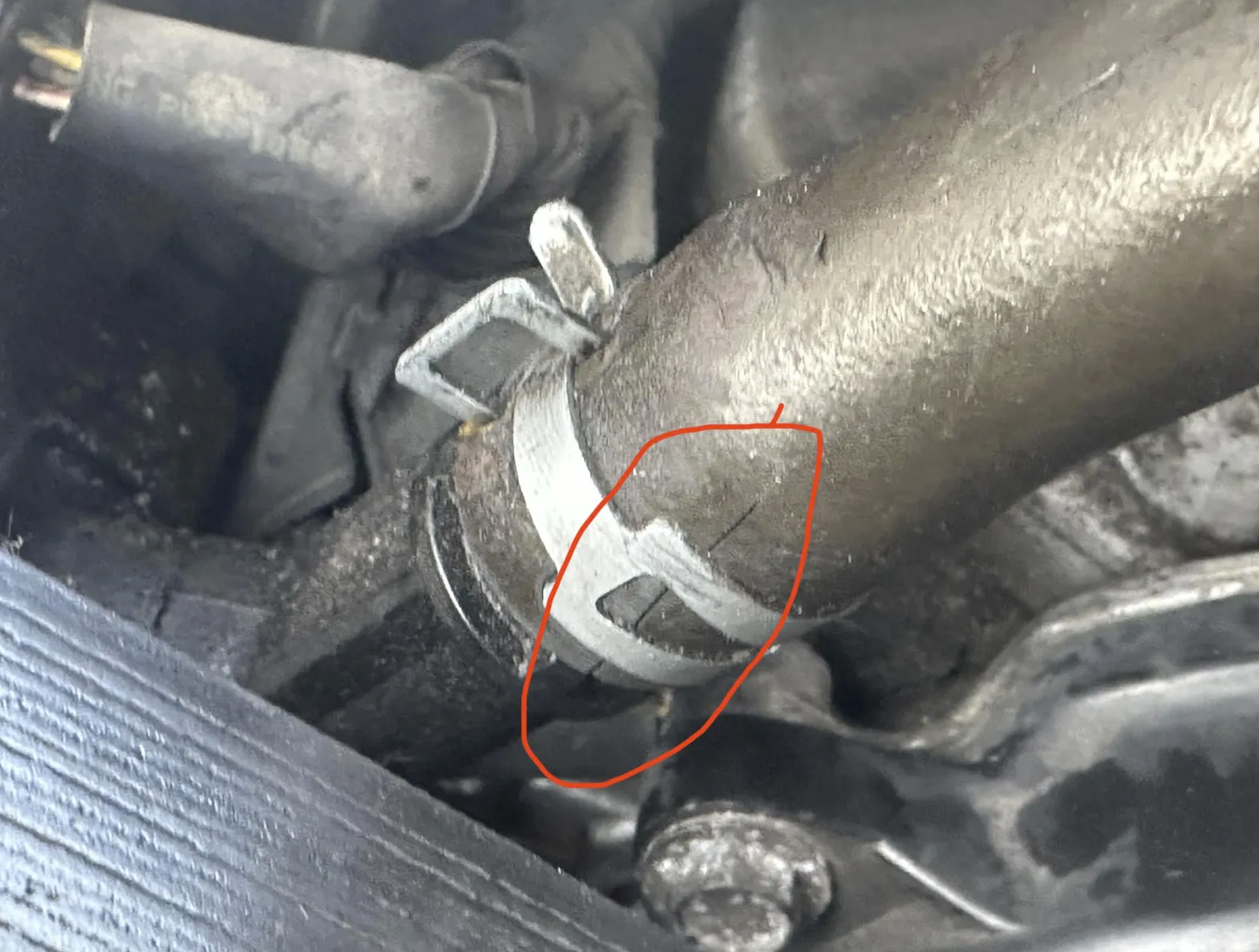 Inlet Hose Cracked