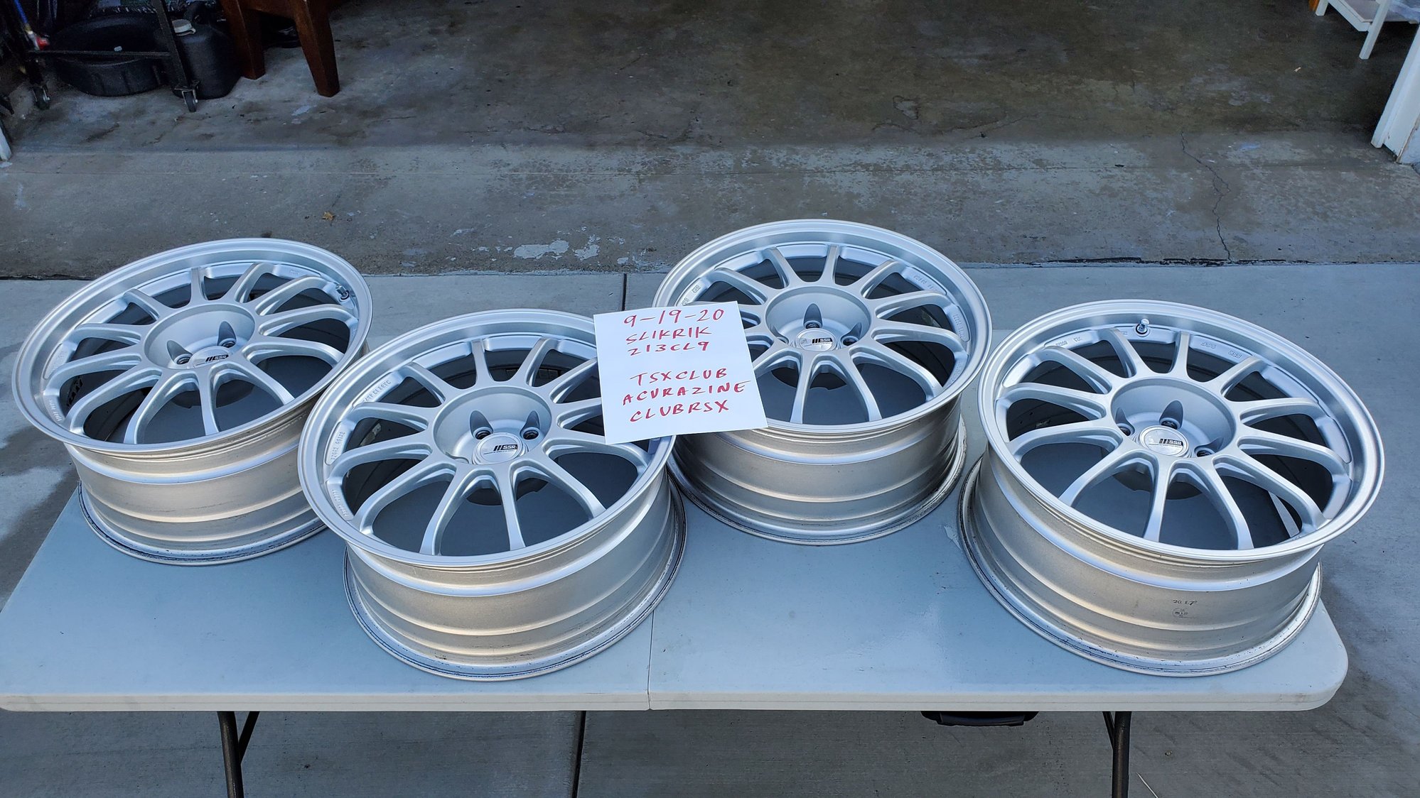 Wheels and Tires/Axles - SOLD: 18" Rims SSR TYPE F 5X114 - Used - 0  All Models - Pico Rivera, CA 90660, United States