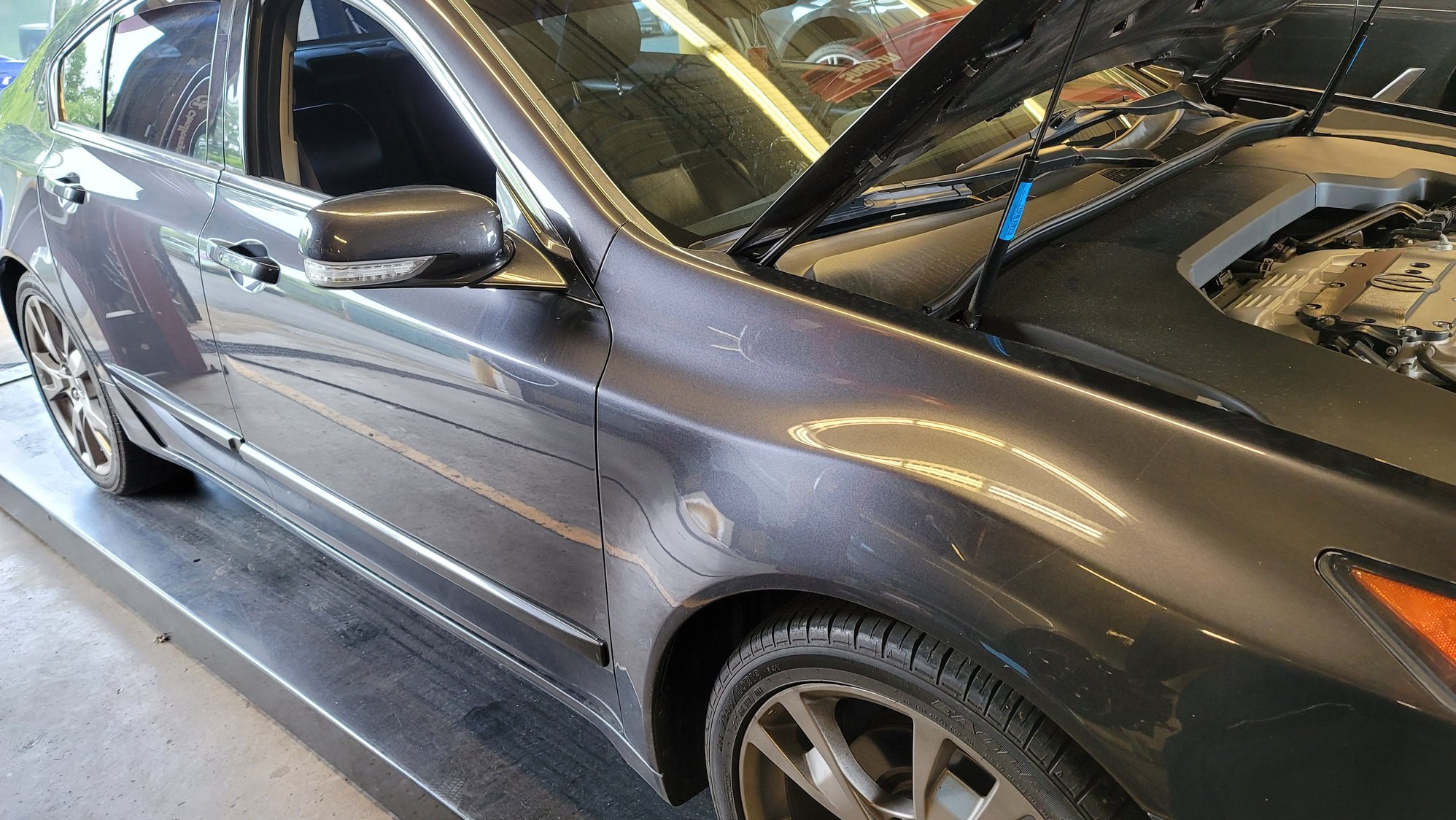 2013 Acura TL - CLOSED: 2013 TL AWD Advance 43k Weathertech, PPF - Used - VIN 19UUA9F75DA004747 - 43,500 Miles - 6 cyl - AWD - Automatic - Sedan - Gray - Bel Air, MD 21014, United States