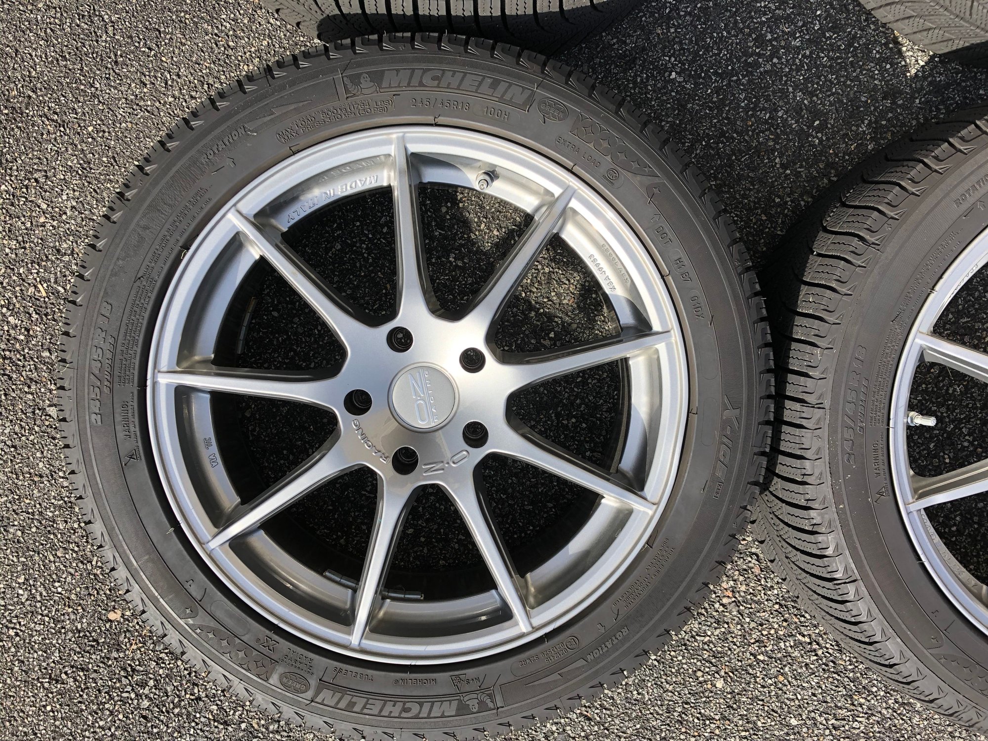 Wheels and Tires/Axles - SOLD: 2G RL 5X120 Winter Wheel Tire package.  OZ Racing Wheels  - Michelin X-Ice - Used - 2005 to 2012 Acura RLX - Cedar Knolls, NJ 07927, United States