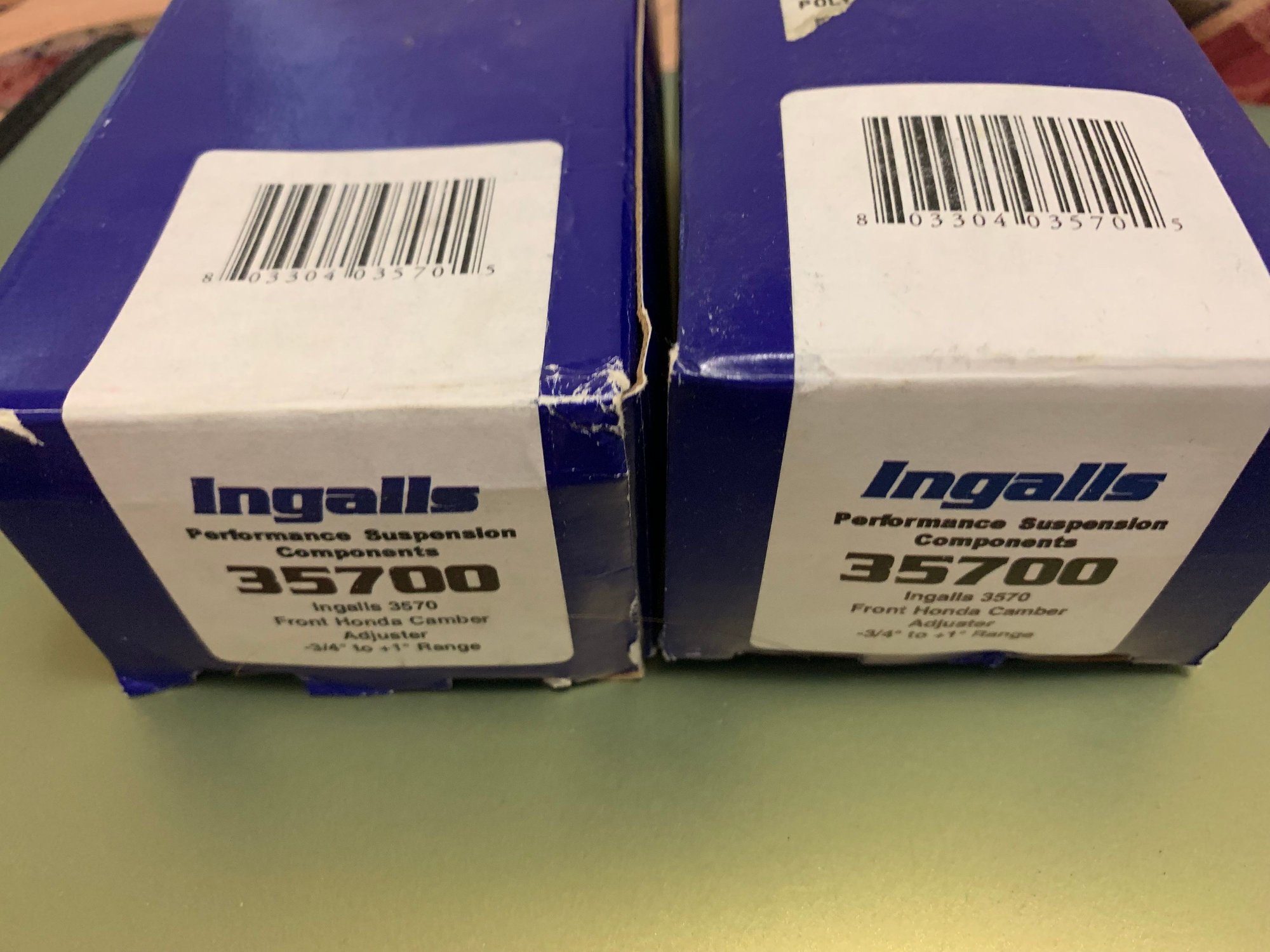 1997 Acura CL - Ingalls Engineering 35700 Alignment Camber Adjusting Control Arm Mounts - Steering/Suspension - $60 - Franklin Square, NY 11003, United States