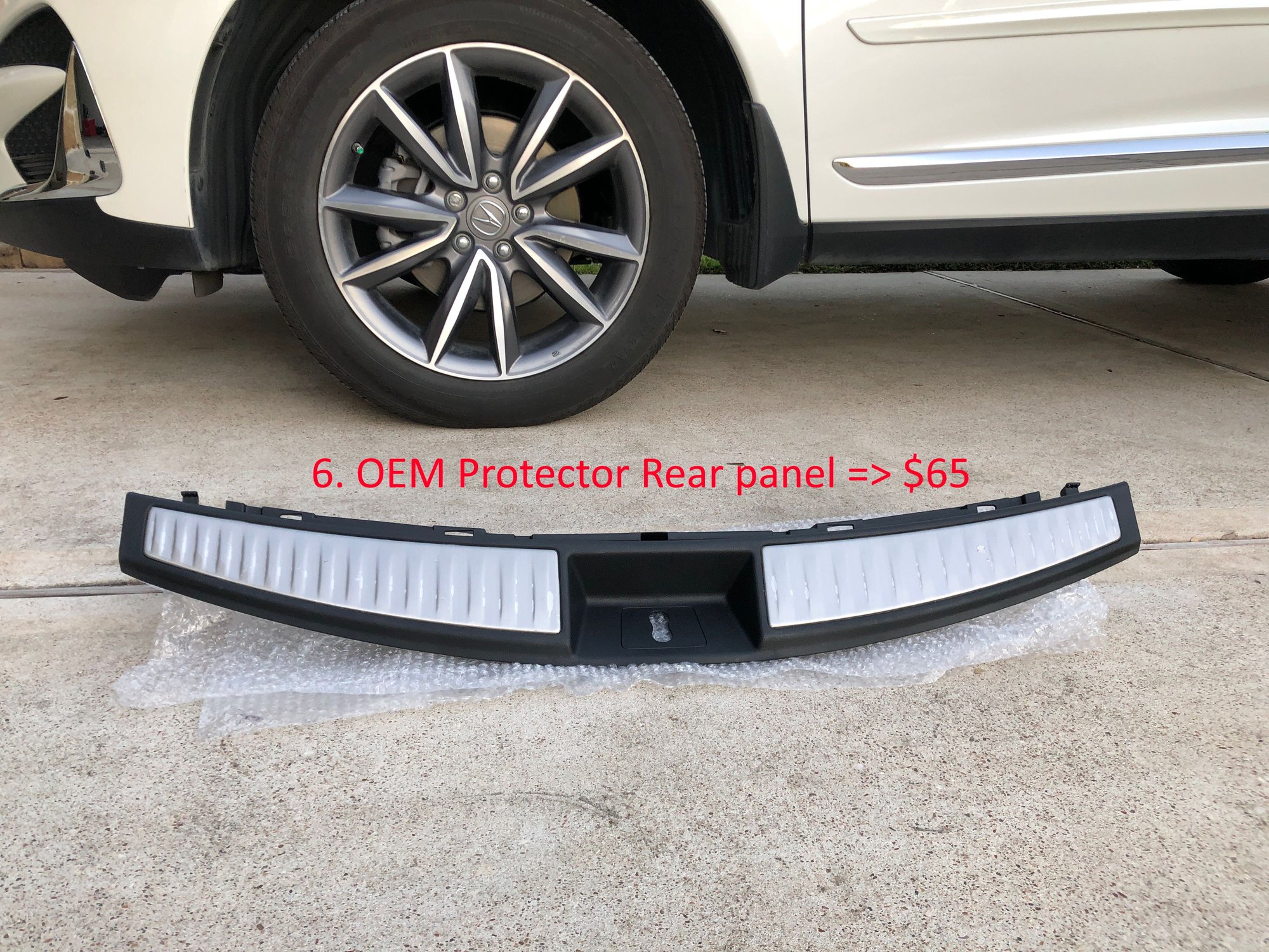 2019 Acura RDX - OEM Rear Protector Panel - Accessories - $65 - Cypress, TX 77433, United States