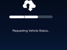 This is the next screen once I select "Get Vehicle Status".