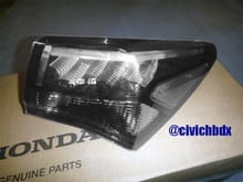 Acura TLX Clear Tail Light OFF