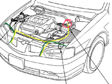 Schematic
Red - power source
Green - negative/ground wire
Yellow - positive/hot wire