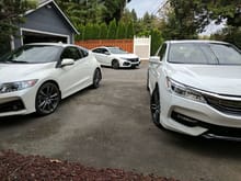 A friend of mine grabbed a '17 Civic Si. So we had to do this shot at my place.