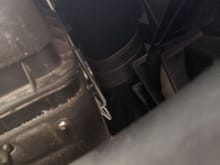Factory air duct connection to aFE air duct