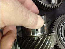 Gear with bad race found in my transmission