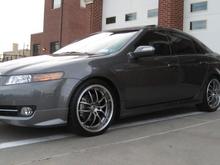 May 22, 2009: New Wheels.  Stern ST-1 19X8.5&quot;  45 wrapped in Nitto NT555