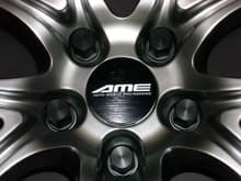 AME Tracer FS-01 with Rays Black Shortie Lugs