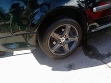 I painted my rims Myself (gun Metal) 2010