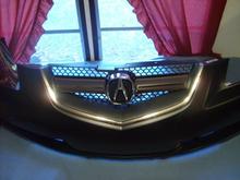 UA7 Bumper with Chrome Installed