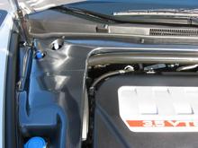 Carbon Fiber (Vinyl Wrapped) Engine Compartment AC and Window Washer Cover