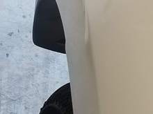 A better view of the right rear gap
