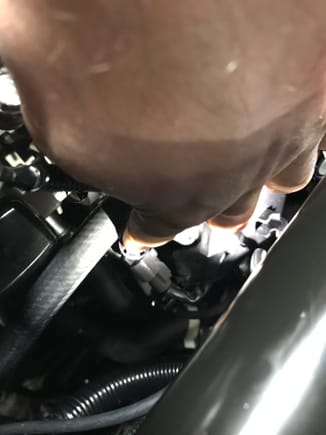 There is the Evap sensor which the front and rear engine mounts are connected to. I deleted the hydraulic vacuum lines.