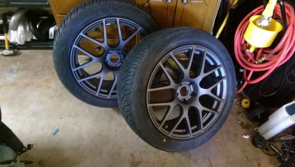 Fronts, will be rock'n 20x10 all around this time.