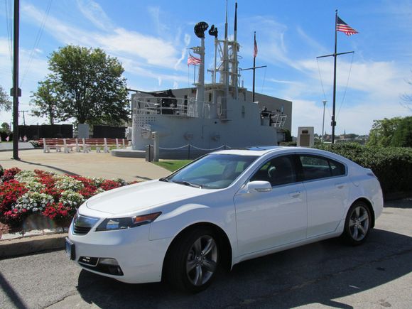 At the Submarine Memorial, dedicated to those on eternal patrol...