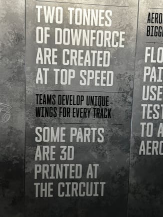 didn't know they printed parts at the circuit!