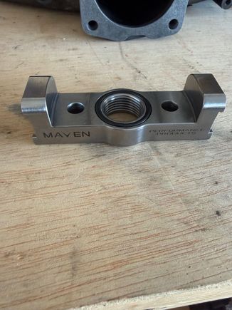 I will be mounting the turbo to this maven mount.