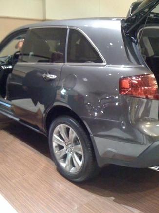 2010 mdx rear corner