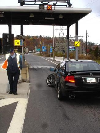 4 side shot toll plaza