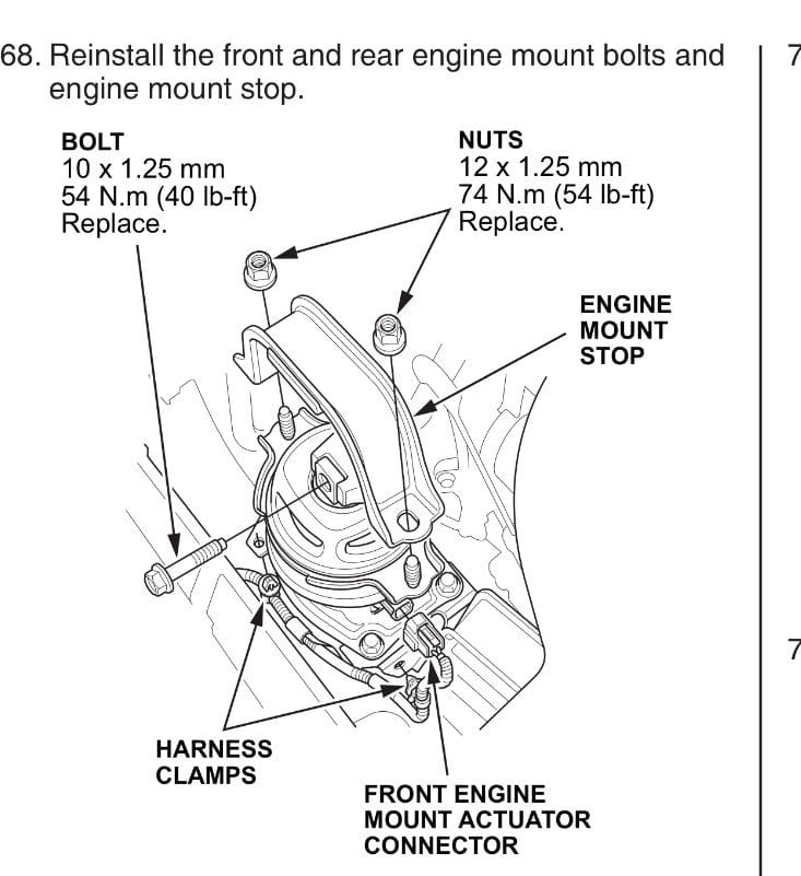 Rear mount bolt torque spec? - AcuraZine - Acura Enthusiast Community