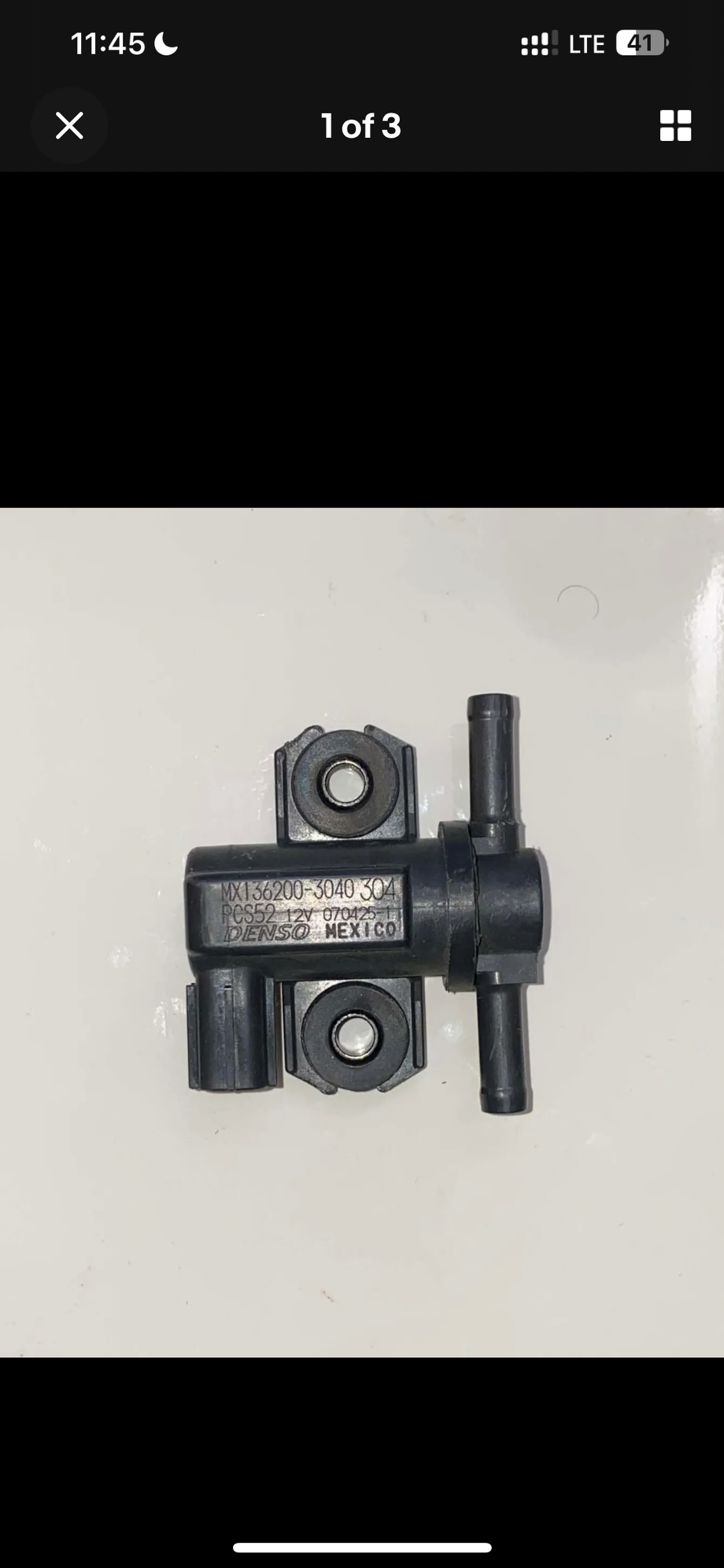 Can this EVAP purge valve be cleaned with alcohol AcuraZine