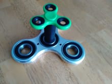 Oversized fidget spinner