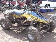 After race in NM... 2nd place after I flipped!!!
