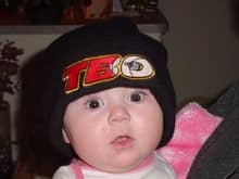 My daughter is a big fan of Team Bolt Ons....maybe she was just hungry?                                                                                                                                 