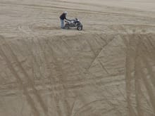 Steep winchester bay dune                                                                                                                                                                               