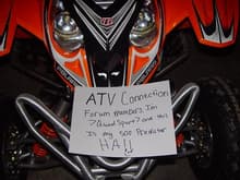 ATV CONNECTION FORUMS, IM 7QUADSPORT7 AND THIS IS MY NEW PREDATOR 500HA!!                                                                                                                       