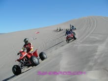 A dune ride at Dumont.