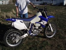 The YZ450F                                                                                                                                                                                              