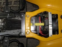 Battery box under the seat                                                                                                                                                                              