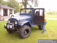 The 1964 toyota fj40, still alot of work to do but it is getting there.