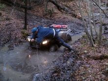 Fivespot showing us all how his winch works