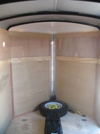 2011 Carry-On Hawkline Enclosed Trailer
Spare Tire Included
