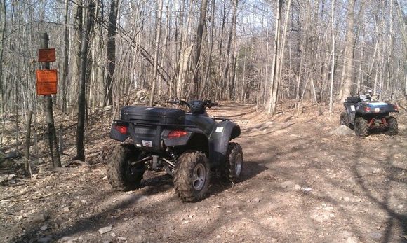 Trails were dry.  No mud anywhere.