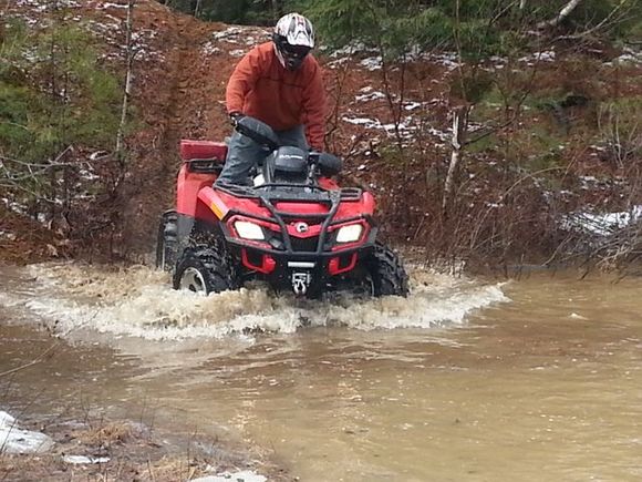 BG Taking a dip