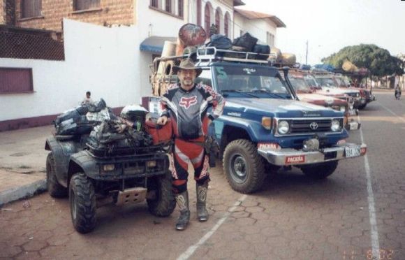 Bolivia 2002- We spent 2 days at Riberalta. Here I am getting ready to leave.                                                                                                                           